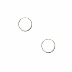 New 🛒 Claire's Silver 10MM Hoop Earrings 💯