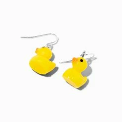 Claire’s Shop 15 Hot Sale 🤩 Claire's Yellow Rubber Ducky Drop Earrings 🔥