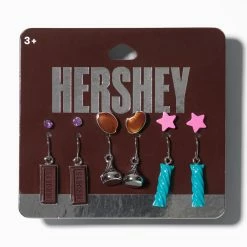 Cheap 🔔 Claire's Hershey's® Sweets Earring Set - 6 Pack ⭐